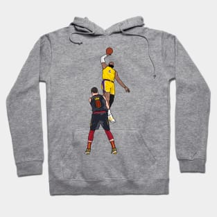 poster dunk on love Hoodie